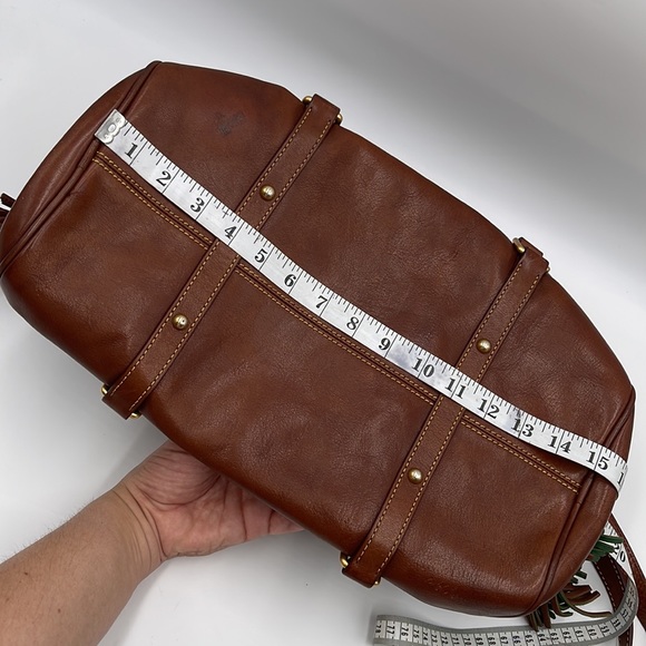 DOONEY & BOURKE Florentine Large Satchel Chestnut Brown Serial #J3856550 - Picture 14 of 16